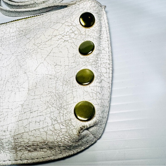 Hammitt White Small Crossbody Bag with Gold Accents - Picture 7 of 13